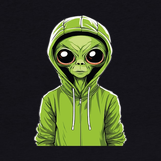 This Is My Human Custome I'm Really An Alien by WoodShop93